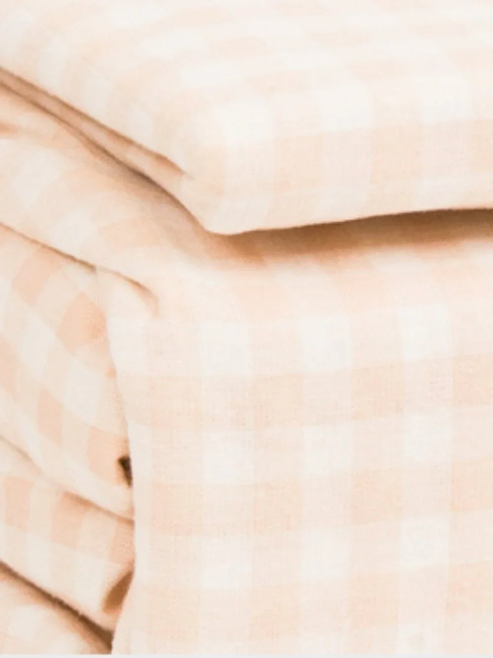 BROOKS BROTHERS Linen Blend Gingham Sheet Set